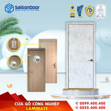 Cửa gỗ công nghiệp là gì? Chi tiết cửa gỗ công nghiệp